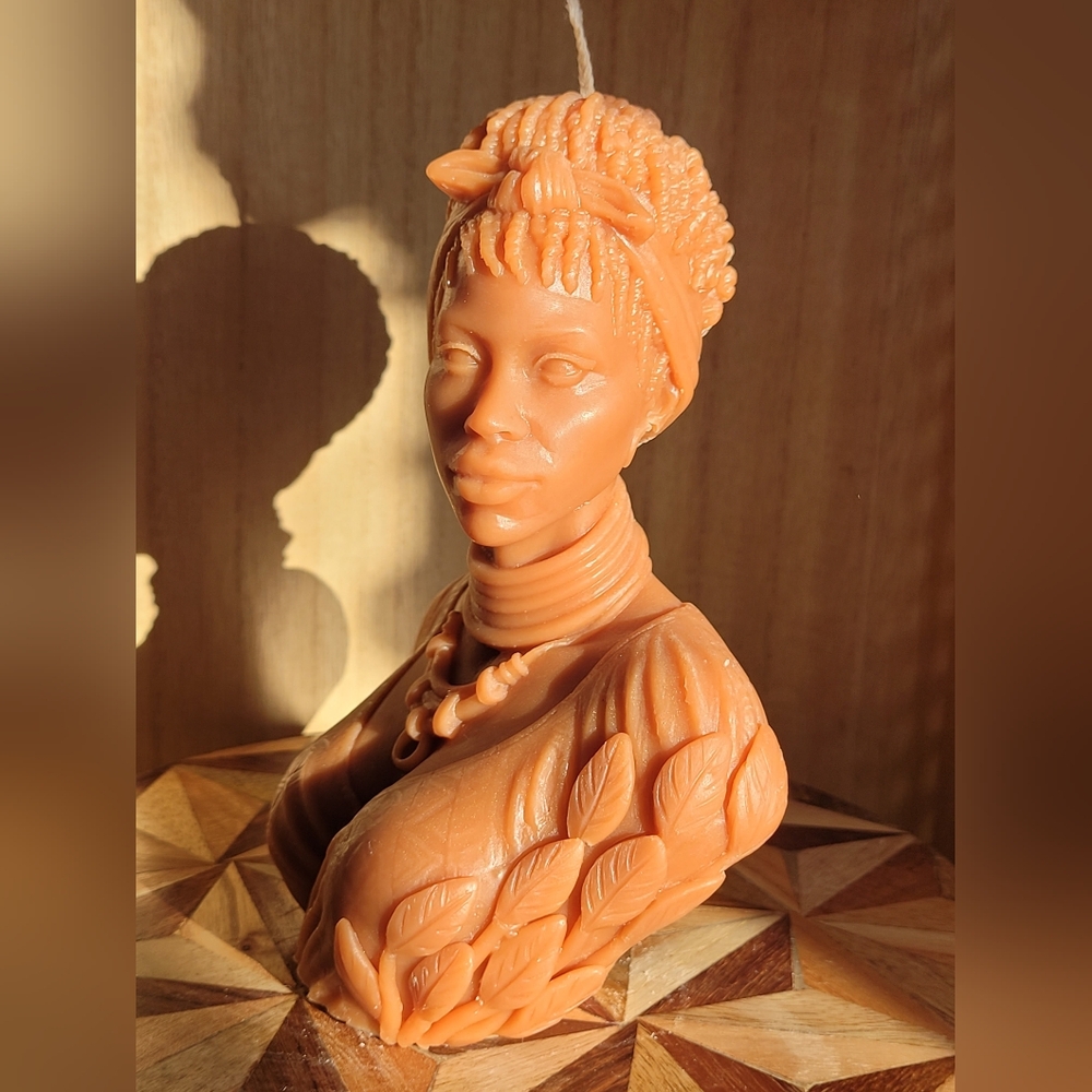 Black Woman Candle
